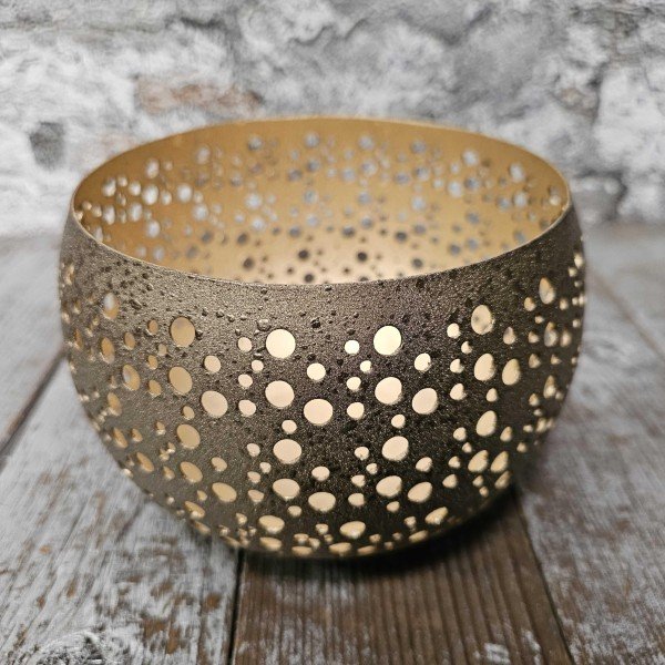 Gold Glow- M || Waxinelichthouder - Afbeelding 12