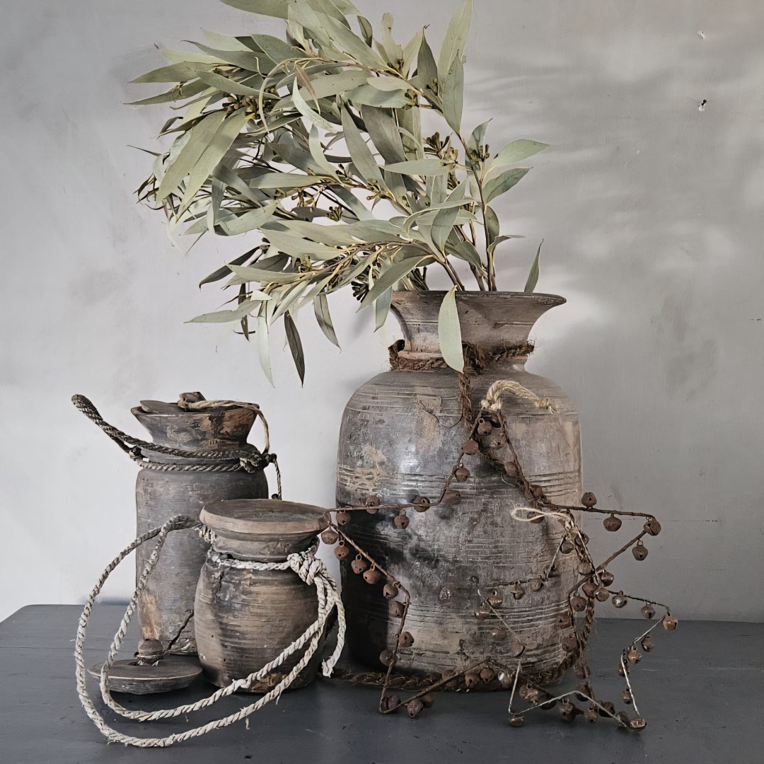 Ster met Belletjes- Roestkleurig || 25 cm - Afbeelding 4