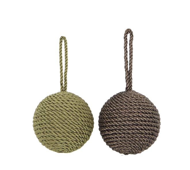 Kerstbal Olive || 10 cm - Afbeelding 9