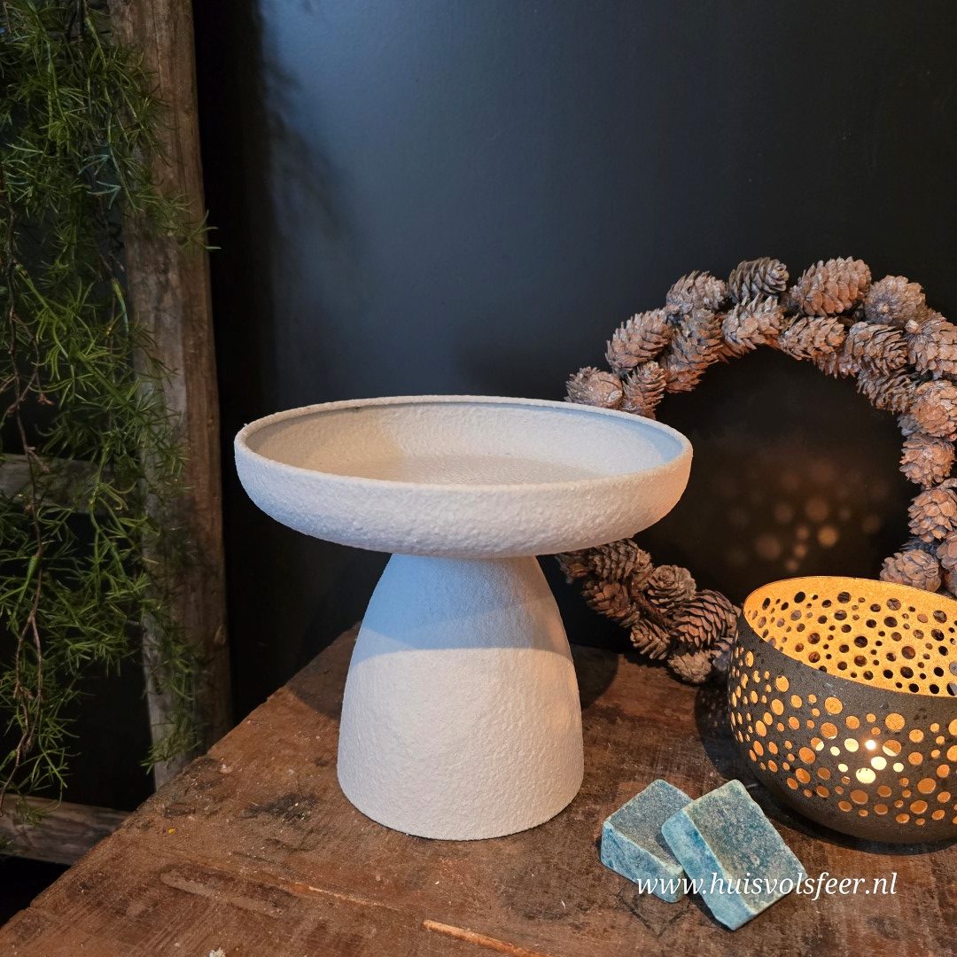 Elegante schaal op voet - Afbeelding 5