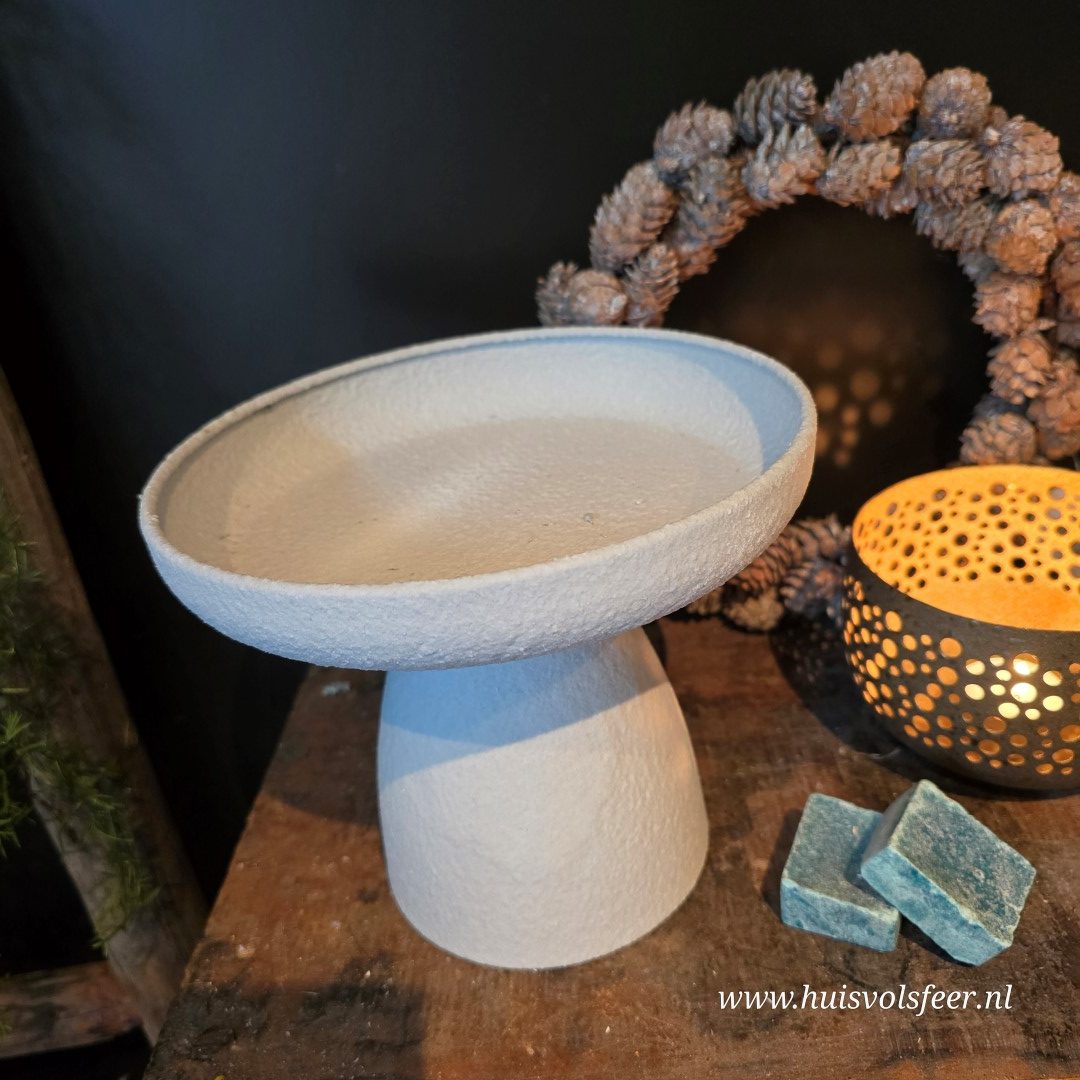 Elegante schaal op voet - Afbeelding 6