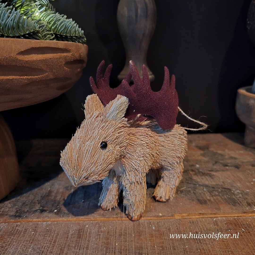 Staand rendier - Grass || Hoofd omlaag - Afbeelding 3