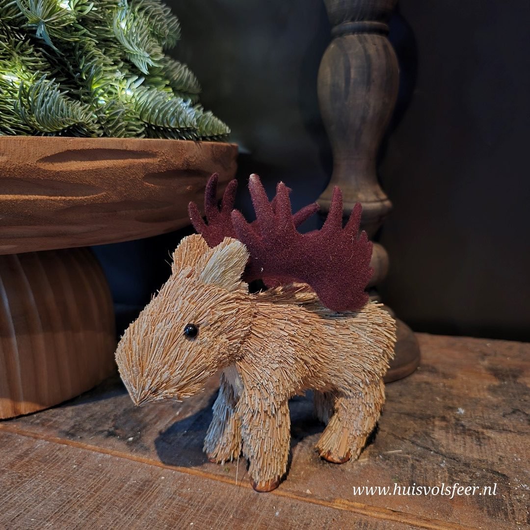 Staand rendier - Grass || Hoofd omlaag - Afbeelding 4