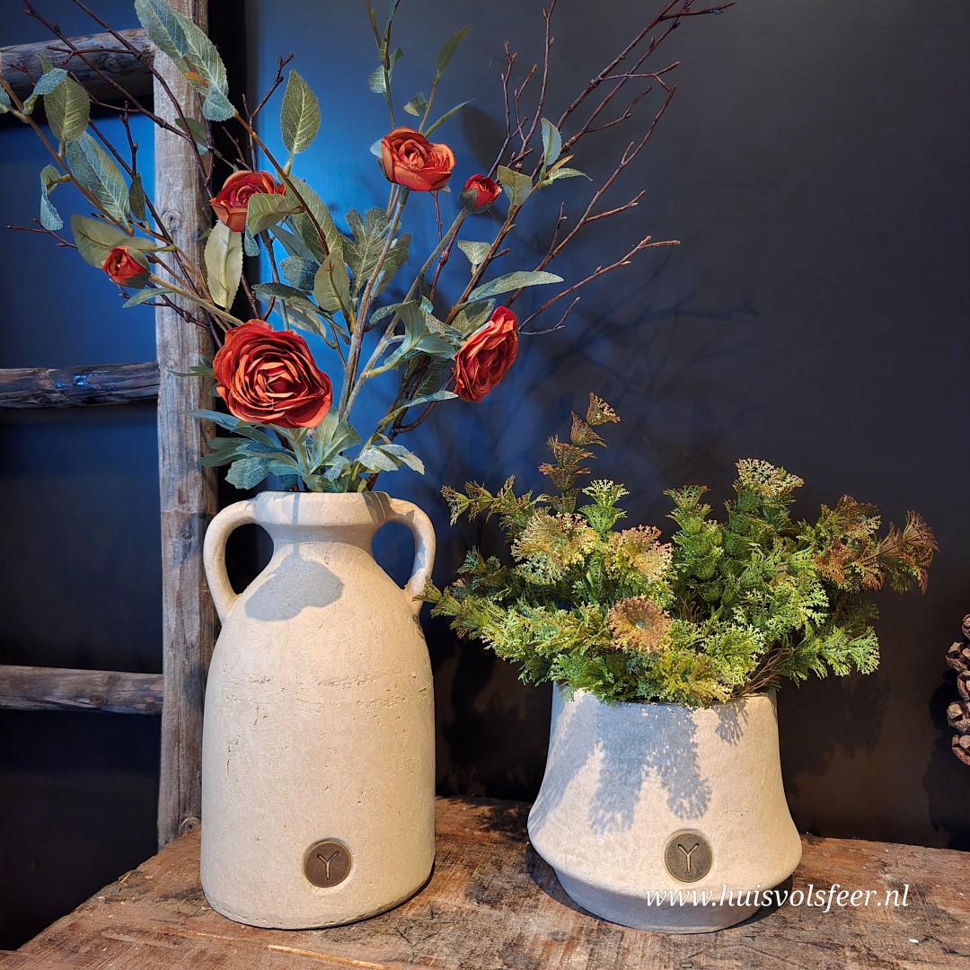 Planter Luxury 15 cm- Majestic Taupe || Brynxz