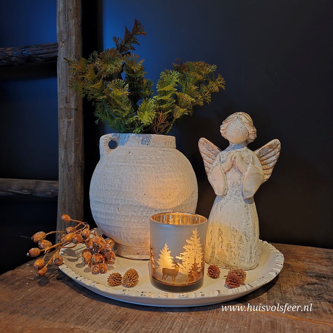 Decoratief Bord met Sierrand || 33 cm