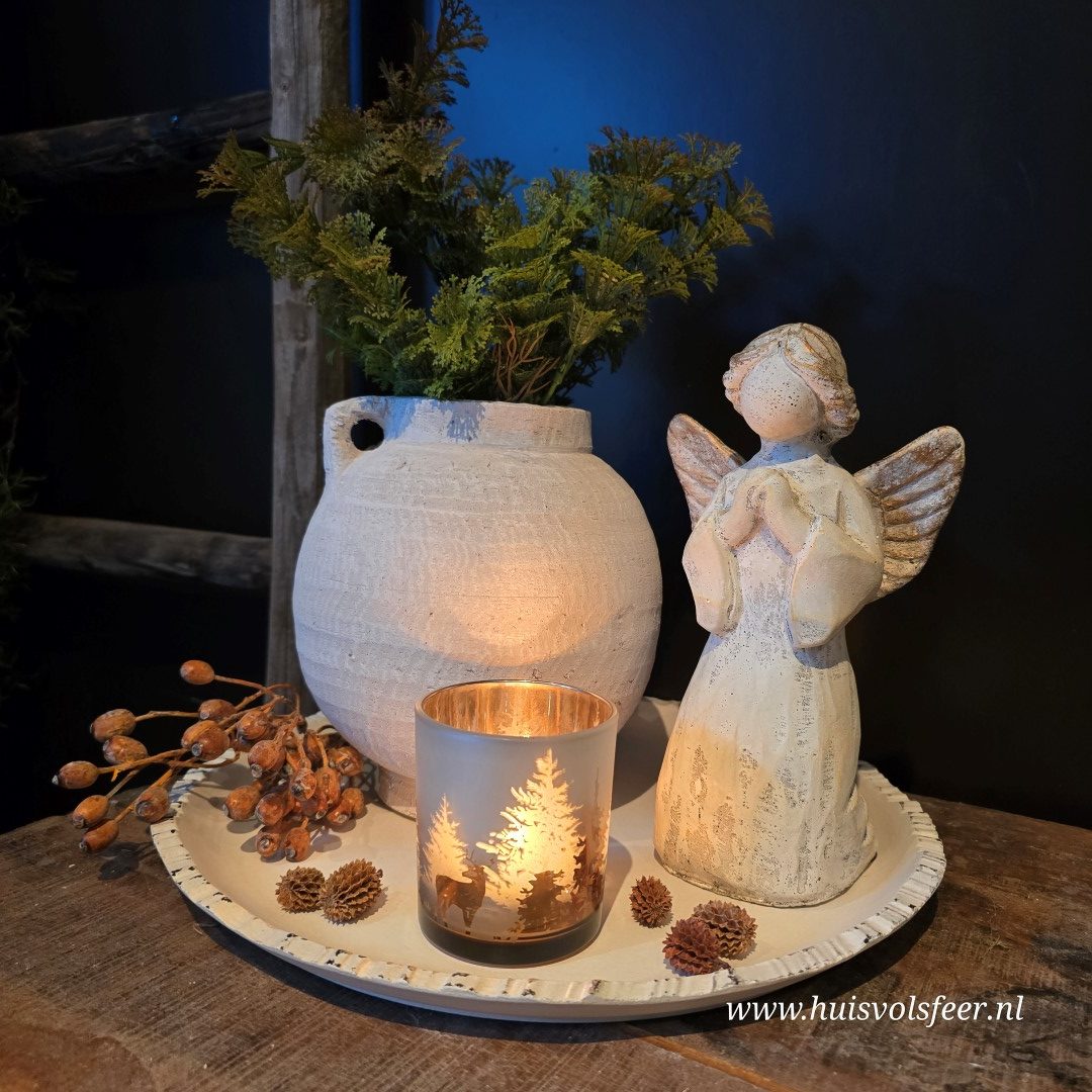 Decoratief Bord met Sierrand || 33 cm - Afbeelding 2