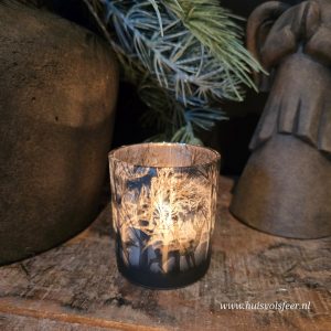 Tealight holder- "Misty Forest"