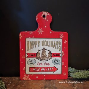 Plate Christmas || Happy Holidays