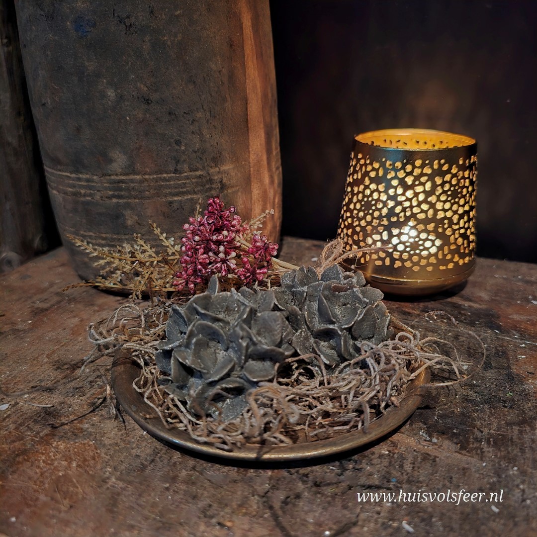 Marokkaanse Geurblokjes- Hortensia || Black Musk. - Afbeelding 2