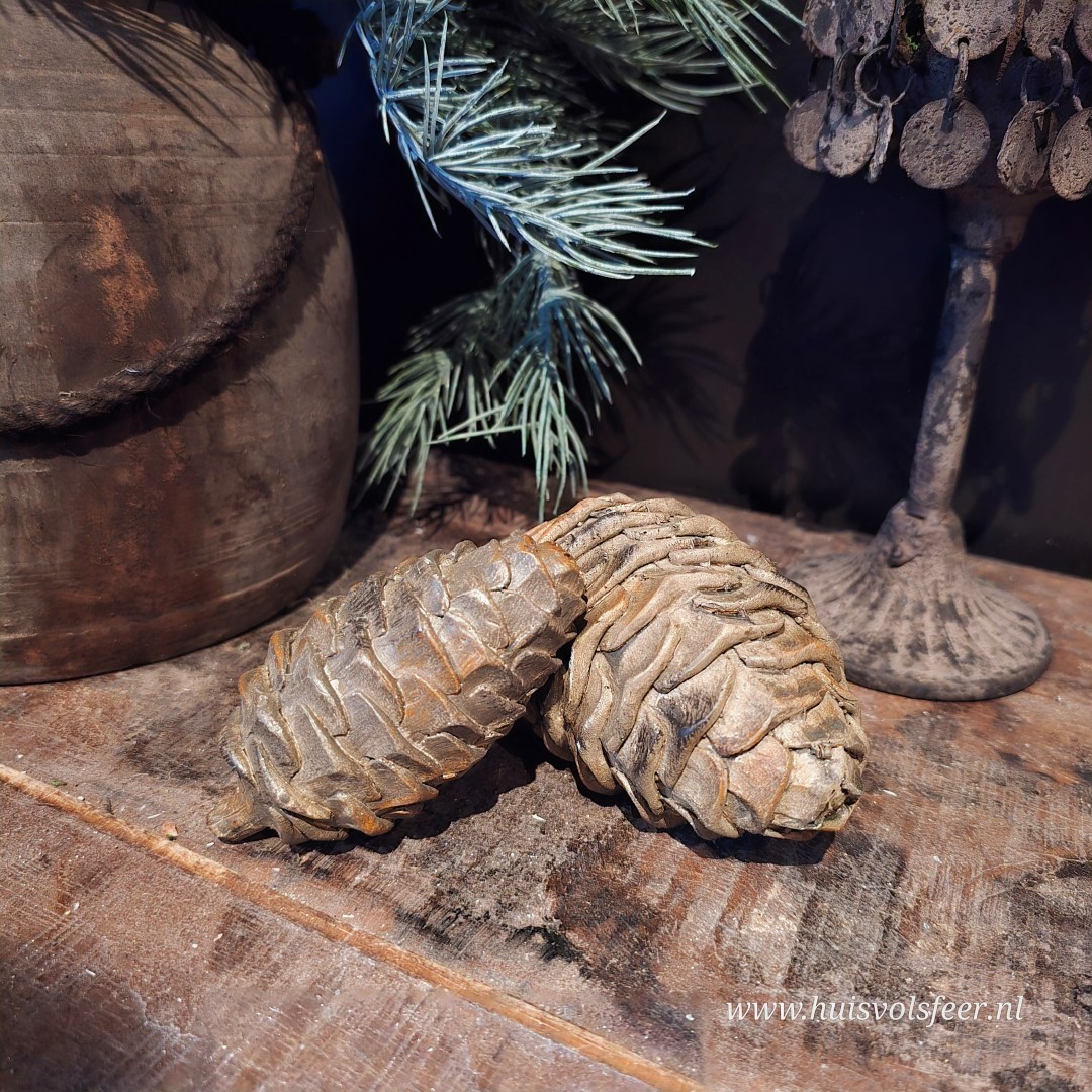 Dennenappel Bruin- Maat M - Afbeelding 4