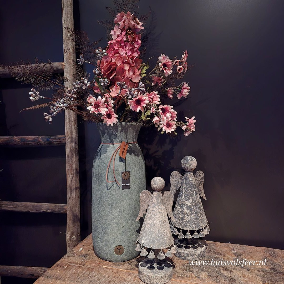 Boeket van Zijdebloemen- Antique Pink || Sylxz.