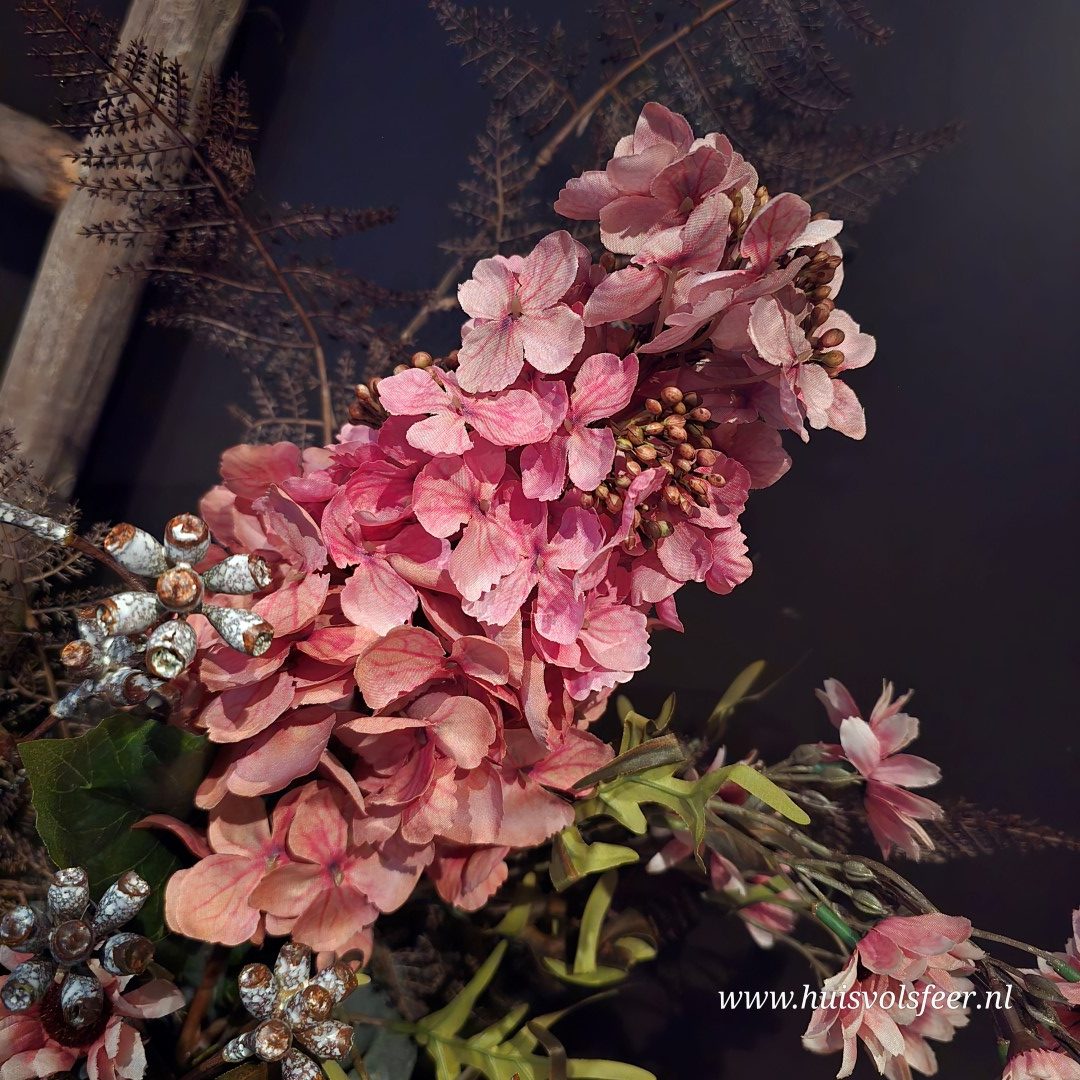 Boeket van Zijdebloemen- Antique Pink || Sylxz. - Afbeelding 5