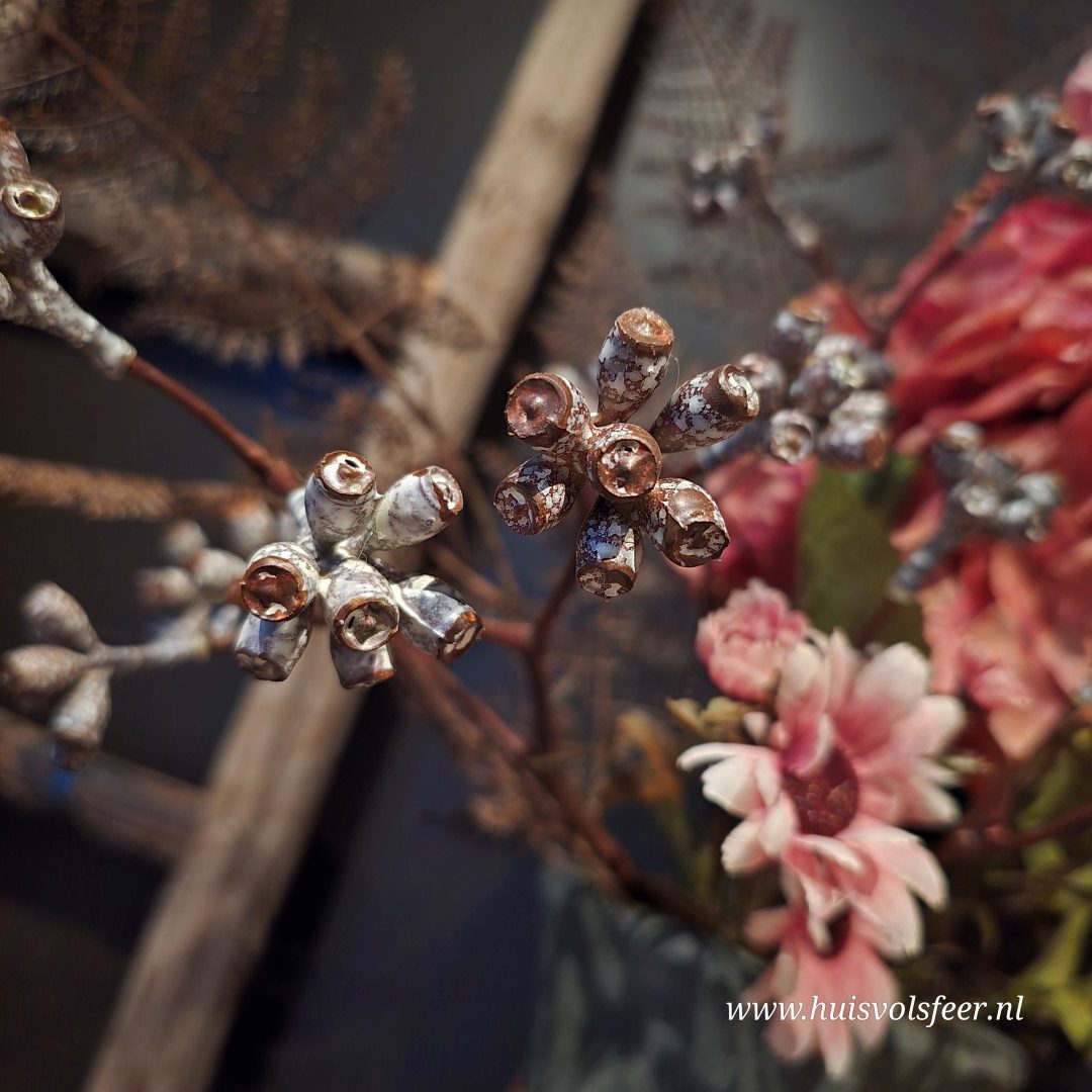 Boeket van Zijdebloemen- Antique Pink || Sylxz. - Afbeelding 6