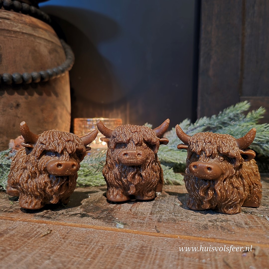 Geurblokje Schotse Hooglander || Bruin