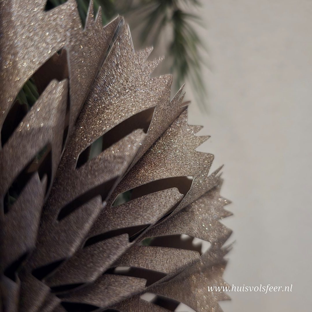 Hanger Star with Glitter – Model Rond || 15 cm - Afbeelding 4