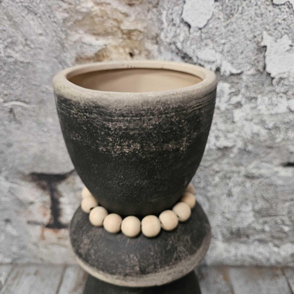 Pors vaas met kralen- 30 cm - Afbeelding 10