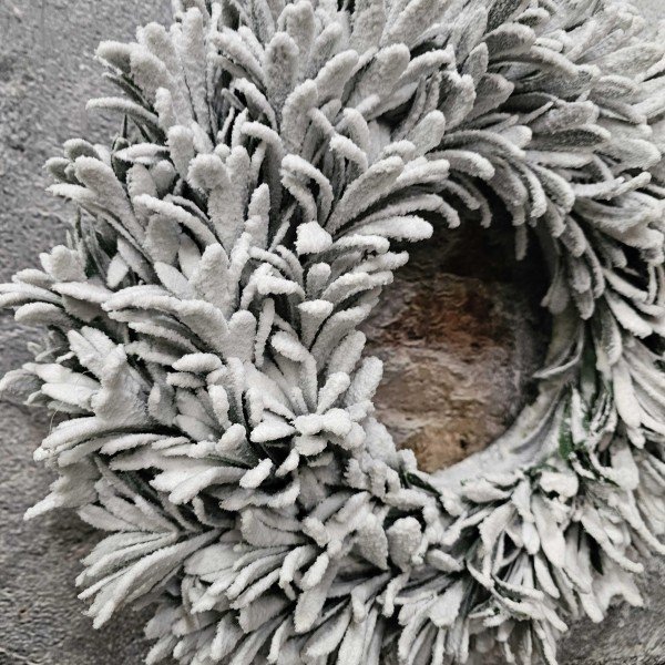 Winterse sneeuwkrans || 40 cm - Afbeelding 11