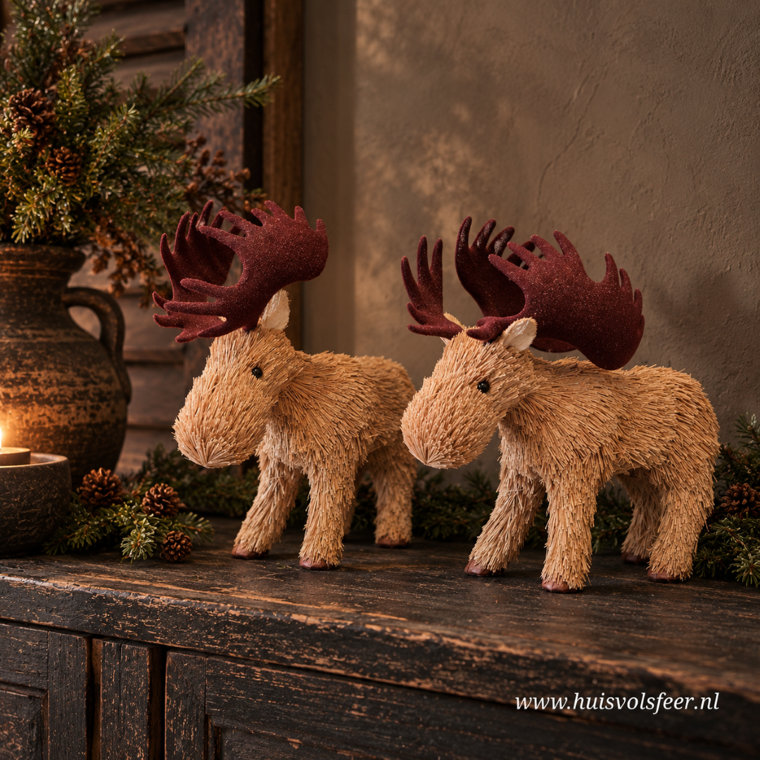 Decoratief Rendier || Grass