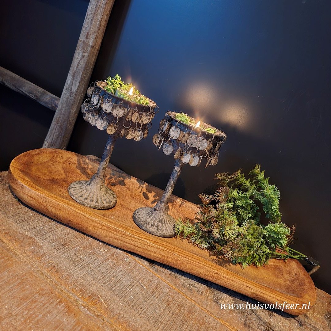 Schaal van paulownia hout || Ovaal - Afbeelding 9