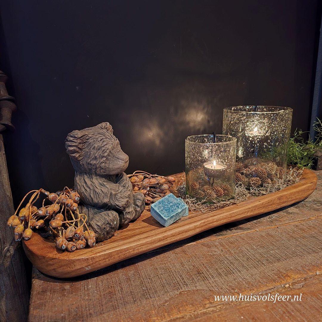 Schaal van paulownia hout || Ovaal - Afbeelding 3