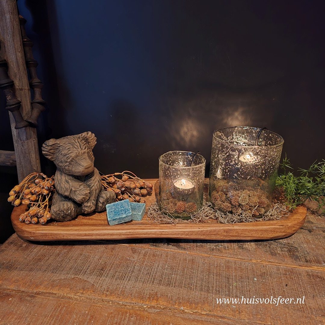 Schaal van paulownia hout || Ovaal - Afbeelding 4