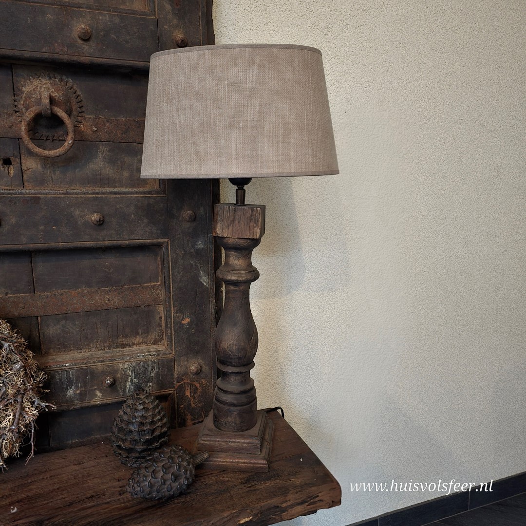 Lampenkap Kiss Sand || Ovaal 30 cm. - Afbeelding 2