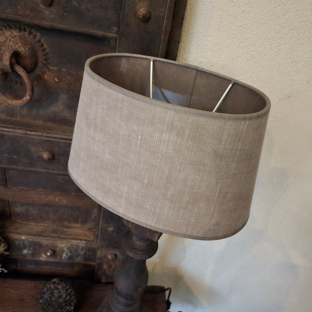 Lampenkap Kiss Sand || Ovaal 30 cm. - Afbeelding 4