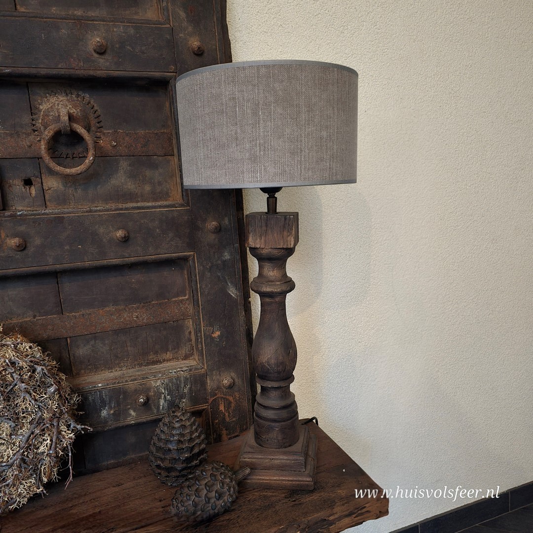 Lampenkap Kiss Stone || Rond 25 cm. - Afbeelding 2