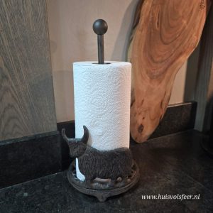 Keukenrolhouder – Bulletje