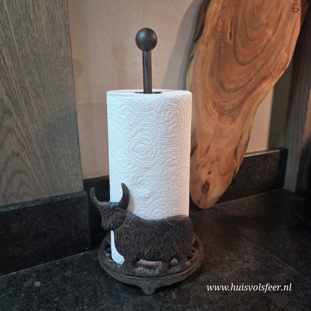 Keukenrolhouder – Bulletje