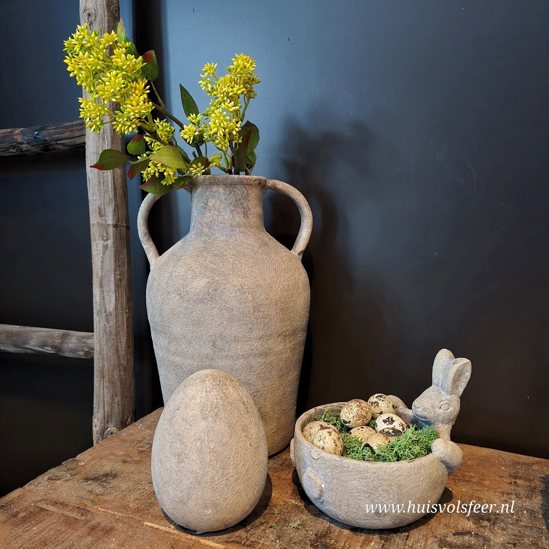 Stenen Schaaltje met Haas - Afbeelding 5