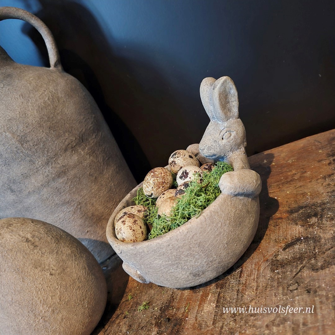 Stenen Schaaltje met Haas - Afbeelding 7