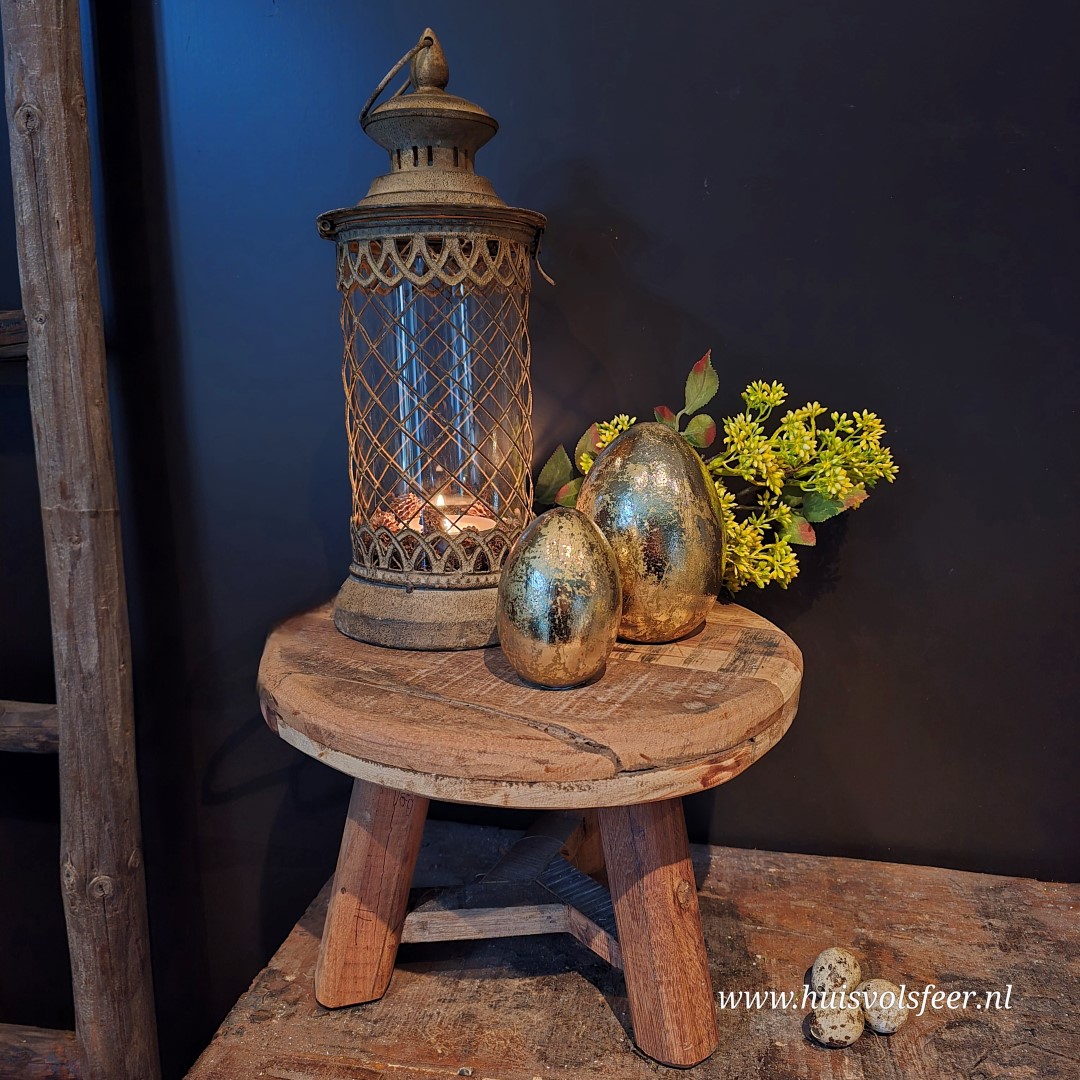 Eggy Gold – Gouden Ei || 9 cm - Afbeelding 2