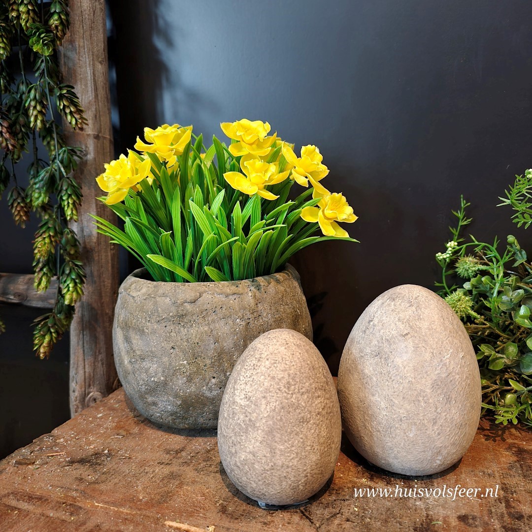 Gele Narcis || Kunstplant in Pot - Afbeelding 6