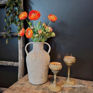 Ranonkel- Zijdetak || Oranje