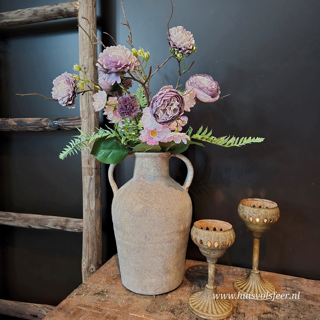 Compleet Zijdeboeket || Lilac