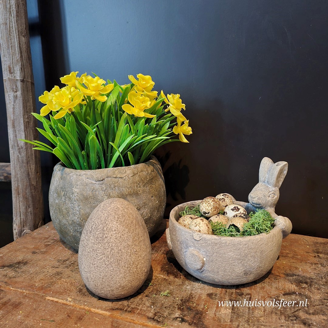 Gele Narcis || Kunstplant in Pot - Afbeelding 2