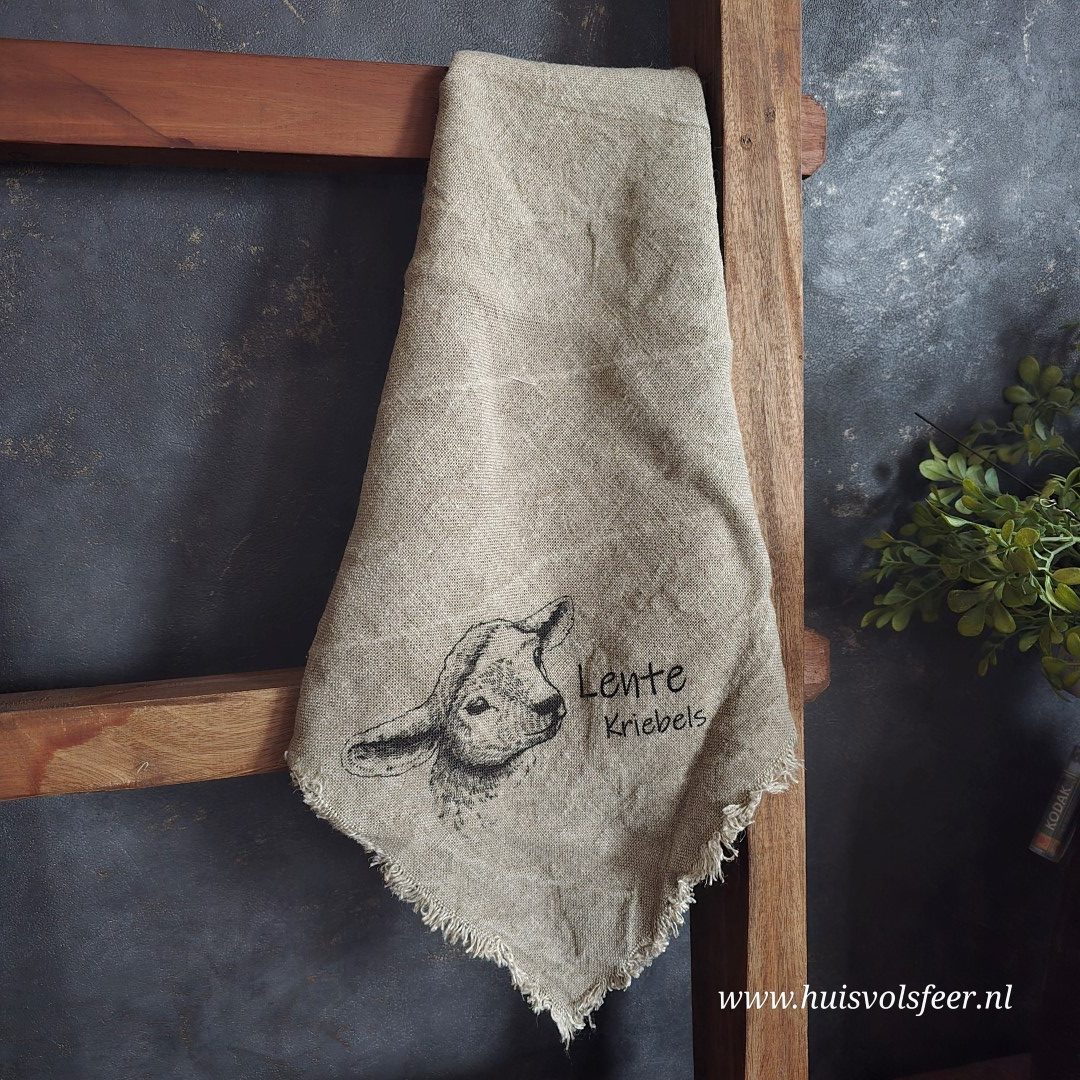Linnen Shabby Doek New || Lente Kriebels