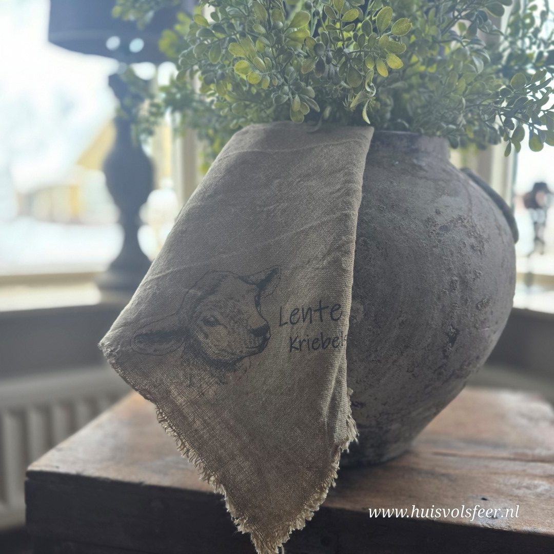 Linnen Shabby Doek New || Lente Kriebels - Afbeelding 3
