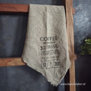 Linnen Shabby Doek New || Koffie