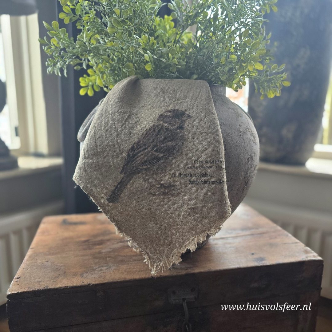 Linnen Shabby Doek New || Mus - Afbeelding 3