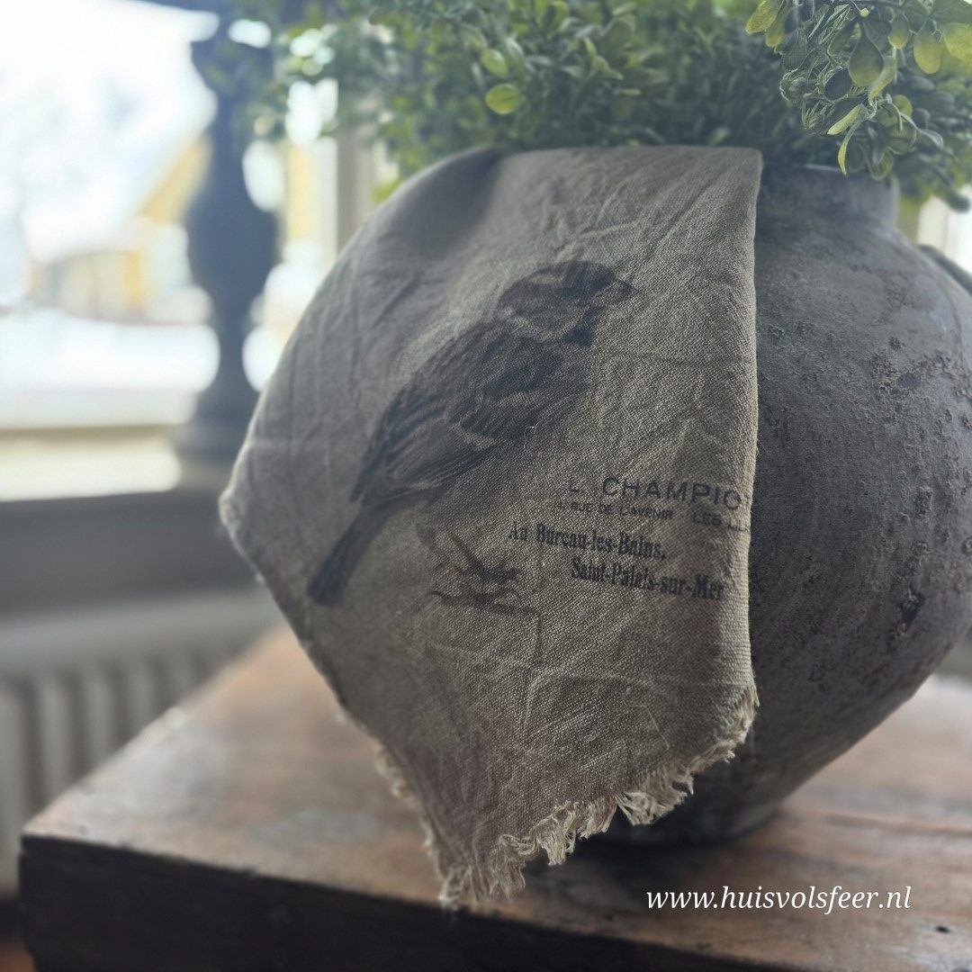 Linnen Shabby Doek New || Mus - Afbeelding 4