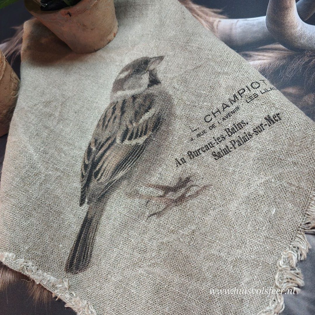 Linnen Shabby Doek New || Mus - Afbeelding 5