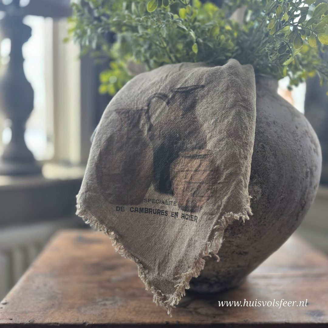Linnen Shabby Doek New || Houten Potten - Afbeelding 4
