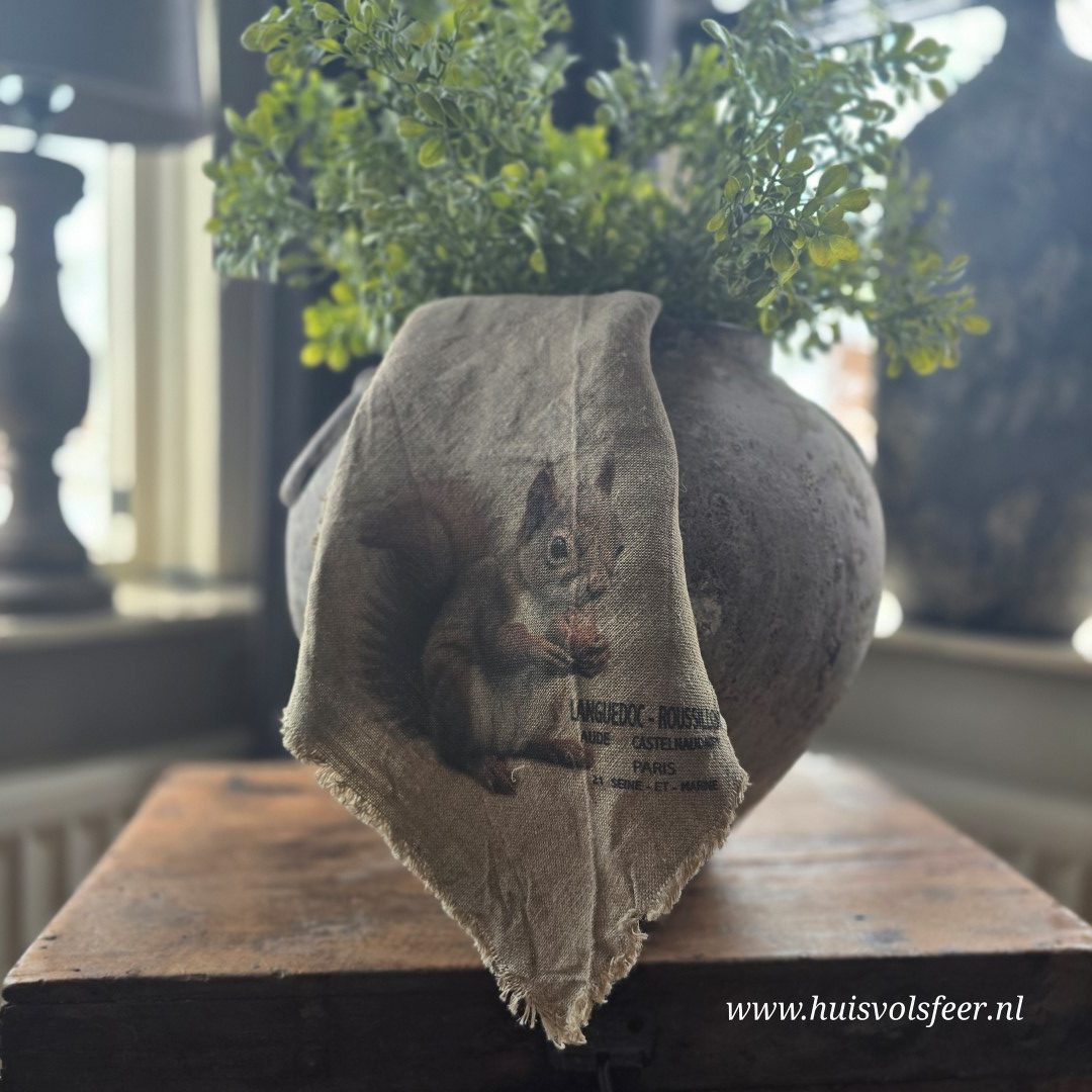 Linnen Shabby Doek New || Eekhoorn - Afbeelding 3