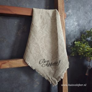 Linnen Shabby Doek New || Bon Appetit