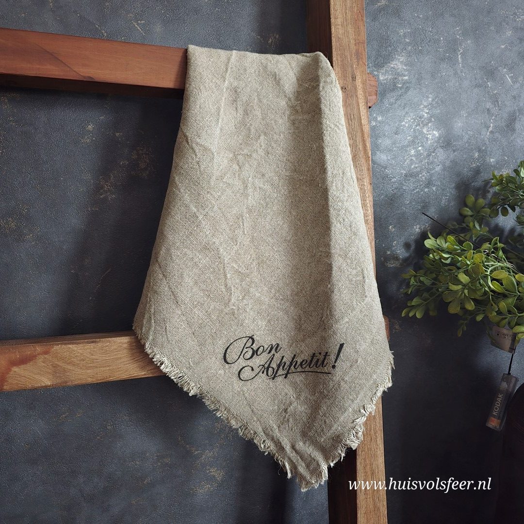 Linnen Shabby Doek New || Bon Appetit