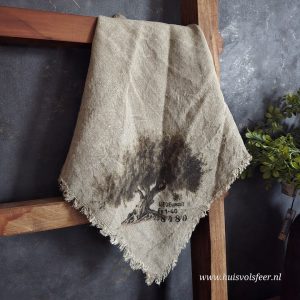Linnen Shabby Doek New || Olijf Boom