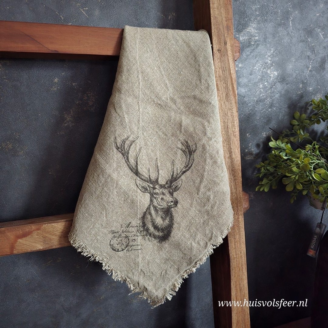 Linnen Shabby Doek New || Rendier