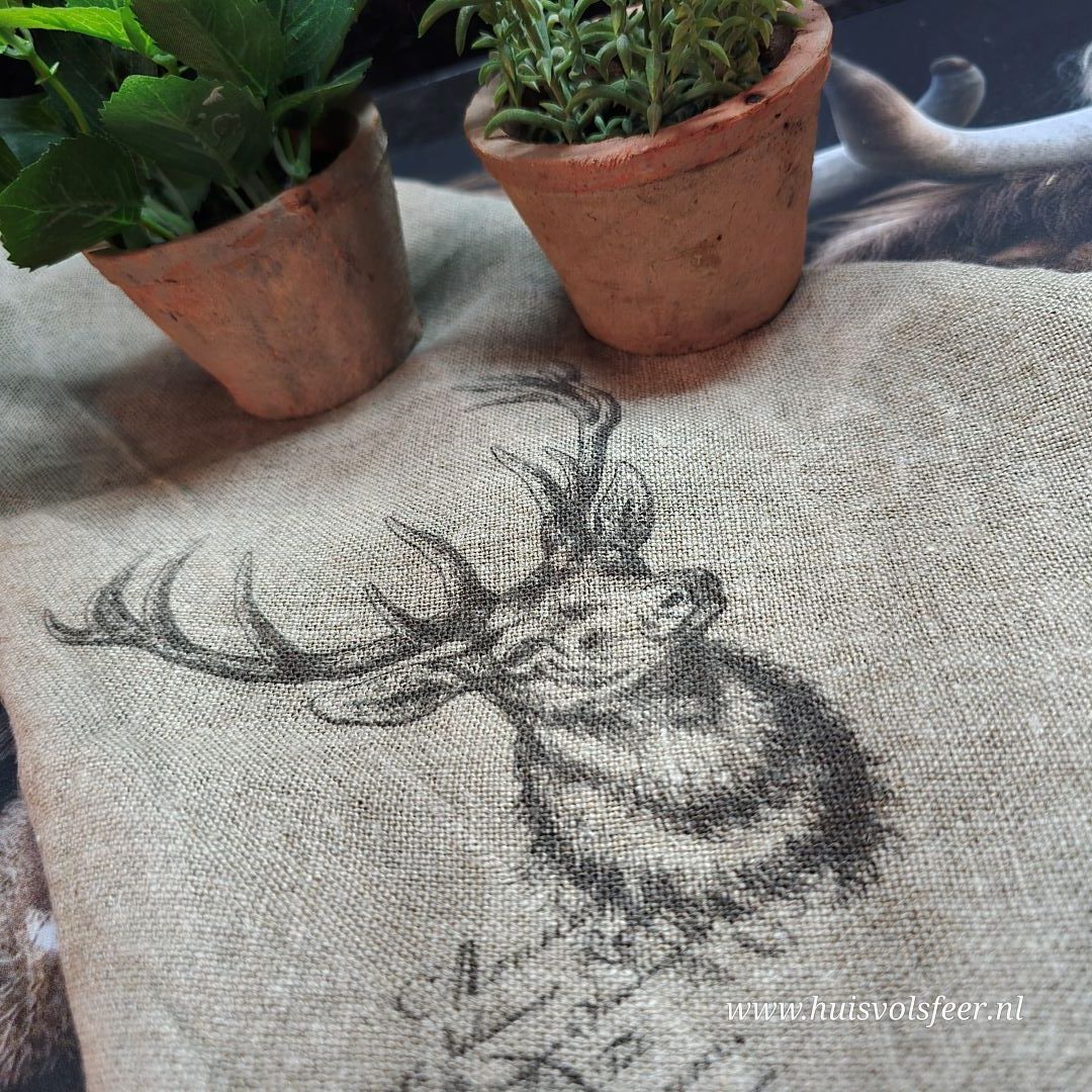 Linnen Shabby Doek New || Rendier - Afbeelding 5